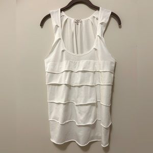 WILFRED Layered Ruffle Tank Top